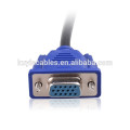 Buena calidad VGA a VGA Cable macho a hembra 15pin 3 + 6